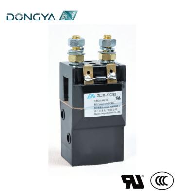 China AgCdO (12) 60V 48V 24V Dongya 80A DC Contactor Magnetic Latching Relay ZLJM-80C for EV Part for sale