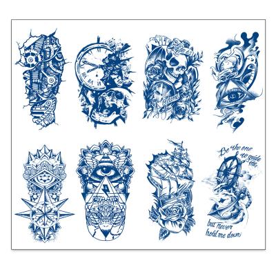 China Rune Semi Permanent Herbs And Juice Mysterious Temporary Tattoo Stickers Waterproof Lasting Fashion High Quality for sale