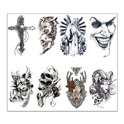 China Temporary High Quality Devil Theme Realistic Temporary Tattoo Sticker Waterproof And Durable Sexy Fashion HB for sale