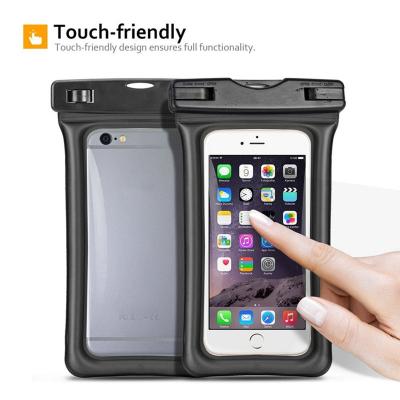 Cina Waterproof Phone Dry Bag Floating Waterproof Phone Pouch wiith Air-Filled Frame Function in vendita