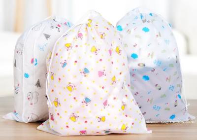 China Multi-Purpose Cute BPA-free PEVA Travel Household Drawstring Bags for sale