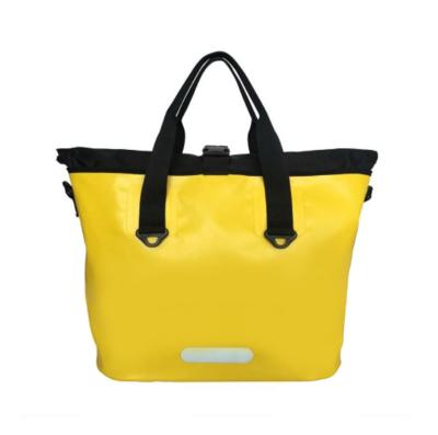 China 500D Tarpaulin PVC Waterproof Tote Bag Tarpaulin PVC Water Resistant Shoulder Tote Handbag à venda