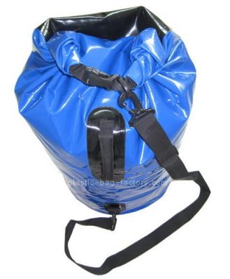 China 70L Outdoor Blue 500D Mesh PVC Water-Resistant Gear Bag Tarpaulin PVC Water-tight Waterproof Dry Bags for sale