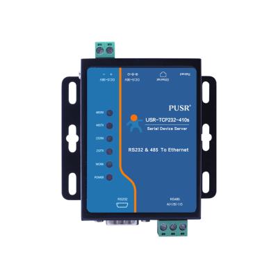 China PUSR USR-TCP232-410S Modbus RTU to Modbus TCP Gateway Serial RS232 RS485 to Ethernet Converters TCP IP protocol IoT Device for sale