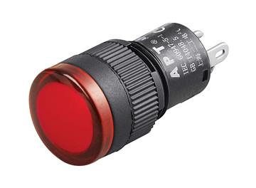 Chine φ12mm 6V - biens d'indicateur de vitesse de 220V Digital avec le voyant de signalisation rouge à vendre