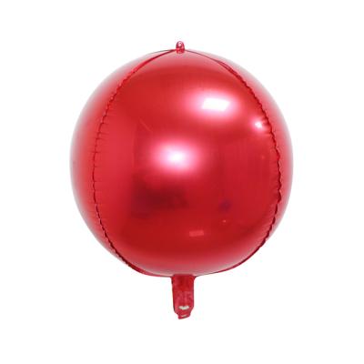 China Chaozhou Balloon Factory Birthday Party Wedding Event 4D Self Shutter Decoration Round Shape Balloon Supplier for sale