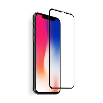 China IPhone X der Handy-3D Antikratzer ausgeglichenes Glas-Schirm-Schutz-einfacher Installations-9H zu verkaufen