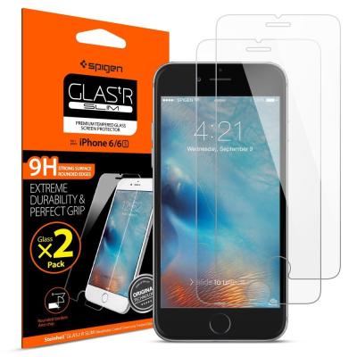 China 0.3mm Privacy Screen Protector Iphone 6s 6 , Mobile Screen Guard Premium Ballistic Nano for sale