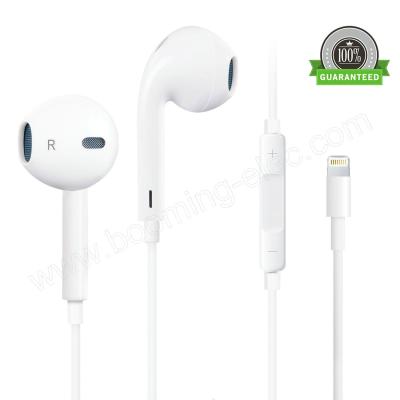 China Earphone for Apple iPhone 7 & 7 Plus 8 Pin Wired Headset Volume Headphone zu verkaufen