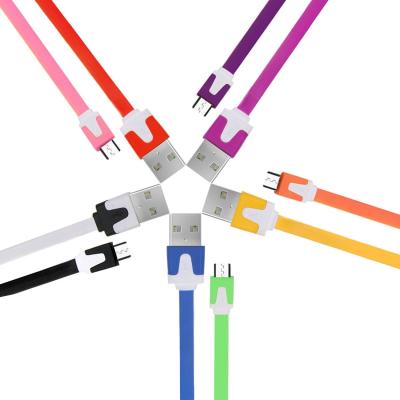 China 1M Colorful Micro USB  Short Charging Data Sync Cable Cord for Samsung, iPhone and Tablet zu verkaufen