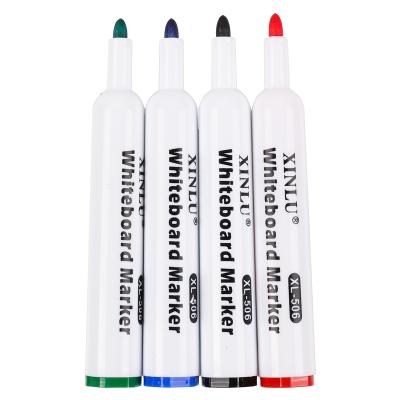 China Teacher Large Capacity Color Drawing Board Pen Children Whiteboard Thick Main 4 Pen A Box 130*15MM for sale