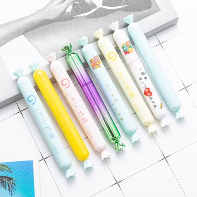 China 2021New Shape Candy Ballpoint Pen 2021New Plastic Creative Plastic Ballpoint Pen Advertising Cute Marker 030 for sale