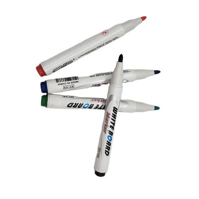 China Erasable Pen Whiteboard Pen with Dry Strip Brush Pen Erasable Water Based Marker for sale