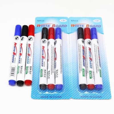 China Custom wholesale colorerasable magnetic whiteboard school office supplies and board dry erase marker whiteboard pen large markerpen kid stationery for sale