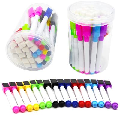 China Wholesale Custom Color Dry Erase Marker Board Erase Whiteboard Pen Magnetic Office Supplies Stationery for sale