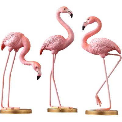 China Hot sale minimalist modern simple original flamingo decoration wedding gift home creative office decor for sale