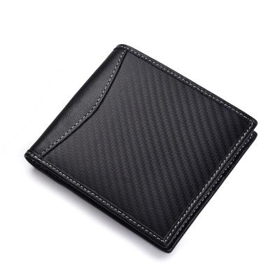 China Wholesale High Quality Minimalist Rfid Carbon Fiber Slim Wallet RFID GB1001 For Men for sale