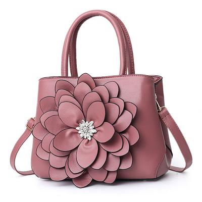 China Lady NB1037 European Style Cross - Body Shoulder Bag Flower 2019 Best Selling Women Design Handbag for sale