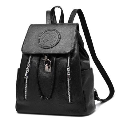 China 100% Eco-friendly BP1008 2018 Fashionable Hot Sale Drawstring Bags Mochila PU Leather Women Backpack for sale