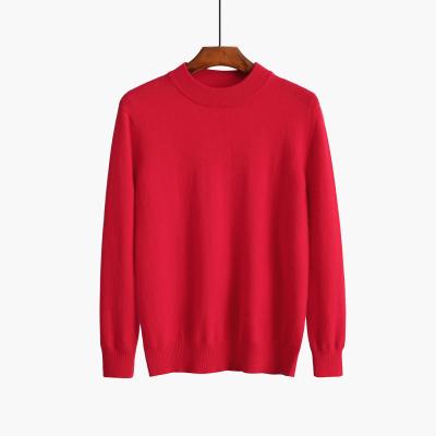 China 100% Wool Men Classic Sweater Men Crew Neck Long Sleeve Basic Pullover for sale