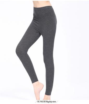 China FALL AUTUMN SPRING SUMMER 2019 100% pure cashmere knitted ladies warm stretchful slim pants trousers for sale