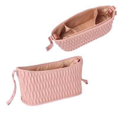 China Messenger Bags Baby Stroller Organizer Diaper Bags Buggy Storage Opening Bag Large for Buggies Pram Handbag Large Stroller Hanging Bag for sale