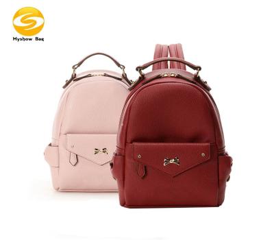 China Small Backpack Fashion Anti-theft Faux Leather Daypacks Purse For Girls And Women, Waterproof Casual College Rucksack Daypack for sale