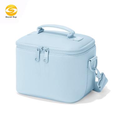 China Fashion Neoprene Lightweight Cooler Box Washable Food Cooler Bags For Outdoor Waterproof Thermal Bags For Lunch for sale