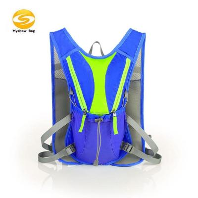 China Outdoor Waterproof Marathoner Backpack Pack Hydration Running Hydration Vest With Water Bladder To Increase With 2l Water Bladder for sale