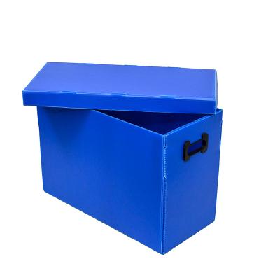 China Eco-friendly reusable corrugated moving hollow box /plastic pp sheet box/pp storage box for sale