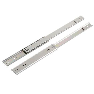 China Contemporary Original Rail Bracket Sliding Door Push To Bottom Slide Open Double Drawer Extension for sale