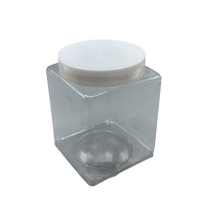 China Pp Plastic jars for food Multipurpose Use PP Plastic Transparent Jar for Food Storage Container  Bottle for sale