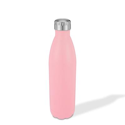 China PORTABLE Gray Color Coke Bottle Thermos Cup 304 Stainless Steel Water Bottle Vacuum Drinking Mug Large Capacity for sale