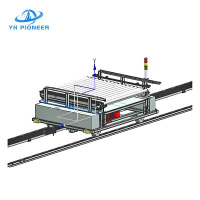 China Aluminum Construction Rail Guided Vehicle RGV For Warehouse Management for sale