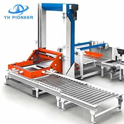 China Sicherheitsorientierter Vollschichtkarton-Palletizer 2-4 Schichten/Min mit Mehrfachschutz zu verkaufen