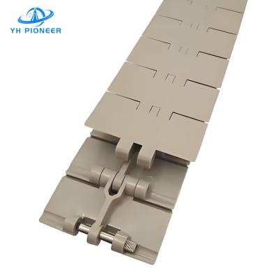 China Low - Maintenance Single Hinge Chain - 810 with High - Friction Rubber Strips for Gentle Material Handling for sale