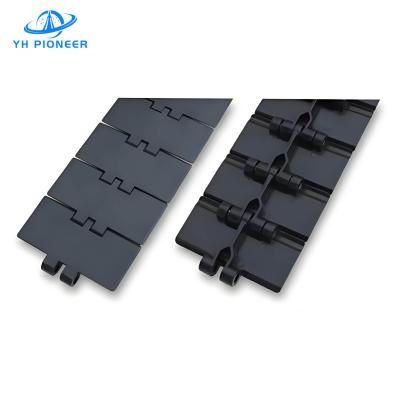 China Long Lasting Anti Static POM Single Hinge Chain For ESD Safe Industrial Conveyor for sale