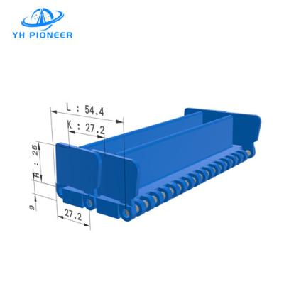 China High - Stability Flat Top Modular Belt with Sidewall for Robust Material Conveying and Containment for sale