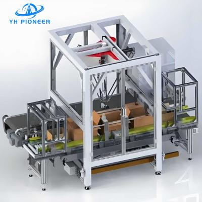 중국 30.0KW 로봇 소프트 가방 케이스 포장기, 포지 케이스 포장기 10-20카튼/분 판매용