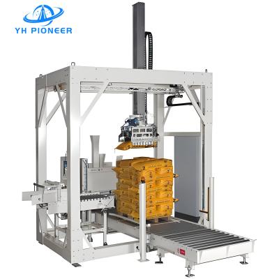 China Flexible Automatic Palletizing Systems Gantry Palletizer Customizable Layer Patterns for sale