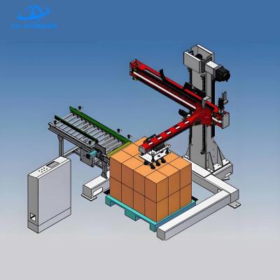 中国 1800mm 高さ 自動パレット化システム 400-600 サイクル/H パレット化機 販売のため