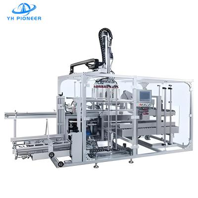 China High Speed Servo Flaskcase Packing Machine 200ppm Stapelingssnelheid 5-20Cases/Min Te koop