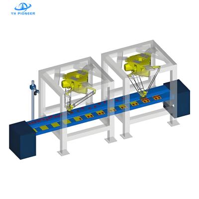 China Máquina de embalaje de cartón de bolsas pequeñas eficiente para 20-30 bolsas por minuto con 8kw de potencia y especificaciones ajustables en venta