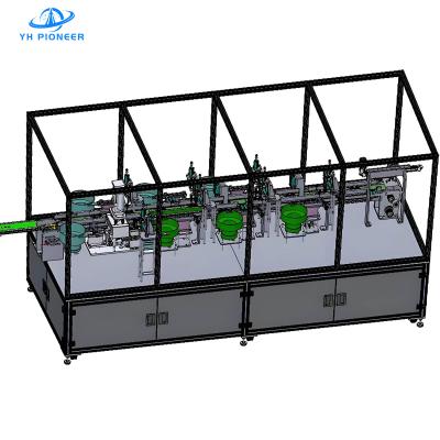 Cina Linea di assemblaggio di piccole dimensioni durevole con costruzione in alluminio e acciaio inossidabile per l'assemblaggio affidabile del contatore d'acqua in vendita