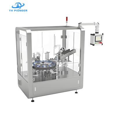 China High Speed Rotary Box Cartoning Machine mit 20-30 Boxen/Min Geschwindigkeit und anpassbare Boxgröße für Verpackungen zu verkaufen