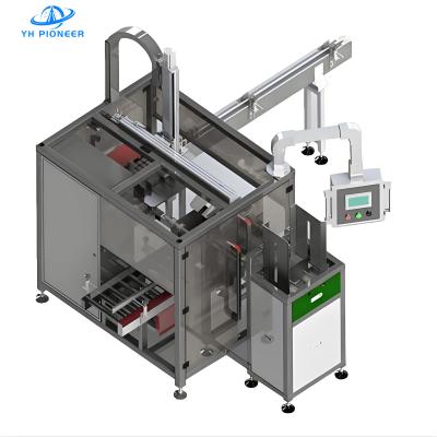 중국 Drop-type Bottle Carton Packer with 2-6 Boxes/Min Speed and 304 Stainless Steel Construction for Hygienic Packaging 판매용