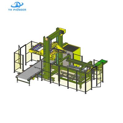 Chine Machine de palettisation à grille stable et économe en espace avec cadre en acier au carbone pour des solutions d'entrepôt compactes à vendre