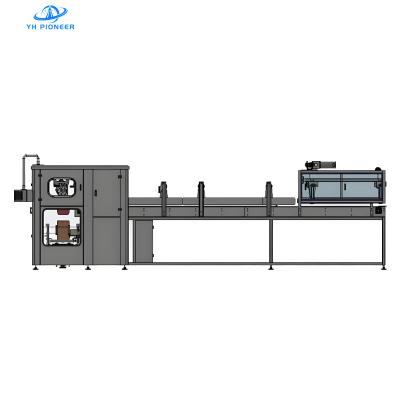 Cina Confezionatore di contenitori per bottiglie ad alta efficienza con velocità da 5 a 25 scatole al minuto per soluzioni di imballaggio automatizzato in vendita