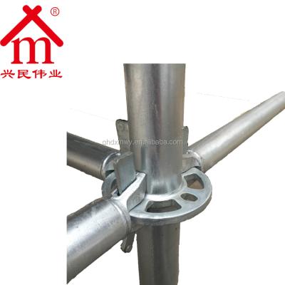 China Concrete construction support high quality galvanized kwikstage q235 scaffolding for sale