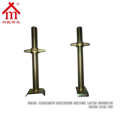 China Safety High Performance Scaffolding Adjustable Accessories Jack Base And U Head Made In China for sale